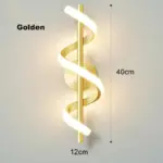 Desire Spiral Light Wall Sconce tag1