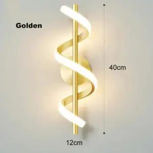 Desire Spiral Light Wall Sconce
