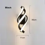 Desire Spiral Light Wall Sconce tag1