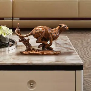 Desk Decoration - Leopardo - Animal Crafts - Office Decor