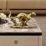 Desk Decoration Leopardo Animal Crafts Office Decor tag1