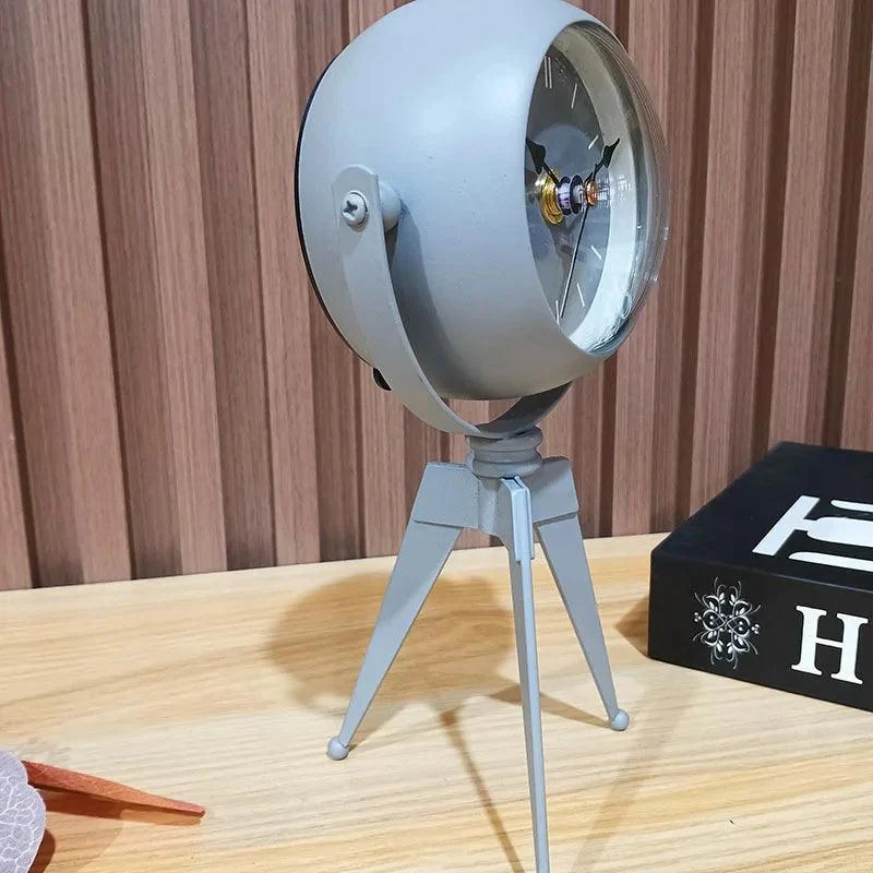 Desk clock - Table clock - Gray/white/black - Home decoration -  - #tag1#