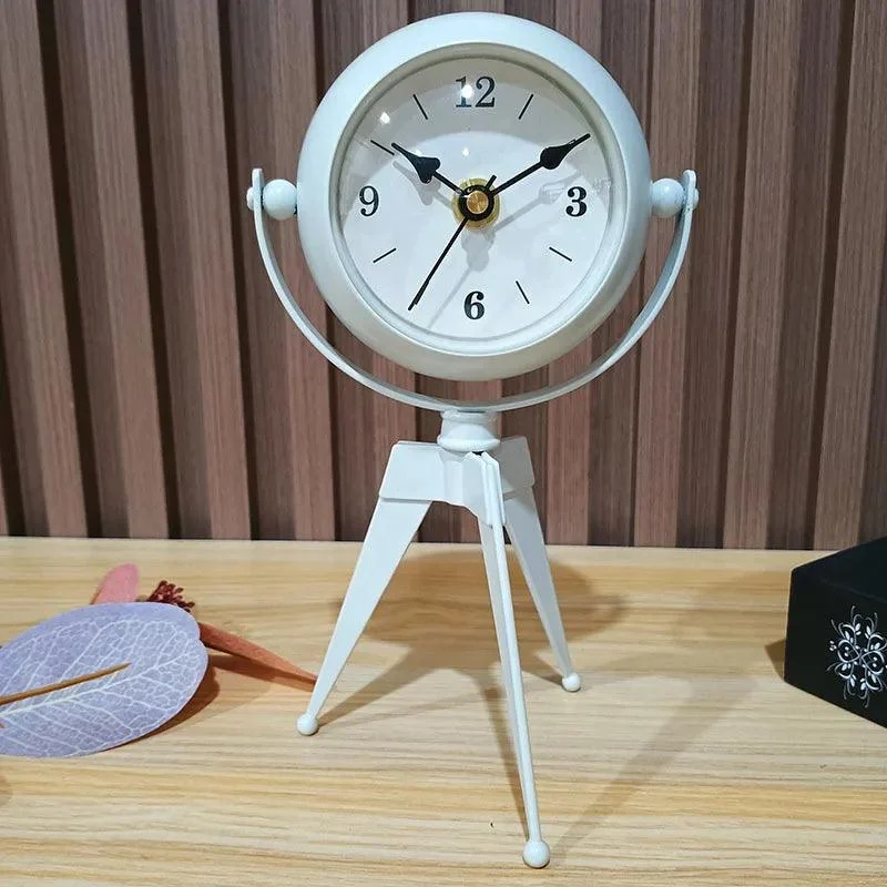 Desk clock - Table clock - Gray/white/black - Home decoration -  - #tag1#