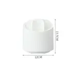 Desktop Makeup Brush Storage Bucket Cup Holder with Lid tag1