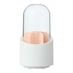 Desktop Makeup Brush Storage Bucket Cup Holder with Lid tag1