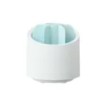Desktop Makeup Brush Storage Bucket Cup Holder with Lid tag1