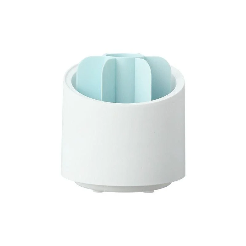 Desktop Makeup Brush Storage Bucket Cup Holder with Lid -  - #tag1#