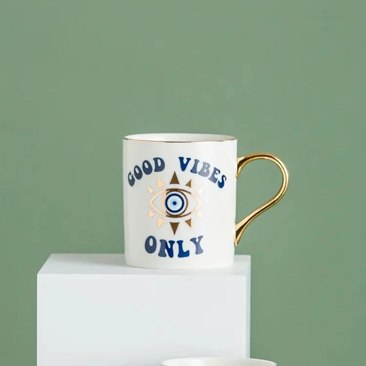 Devil's Eye Ceramic Coffee Mug -