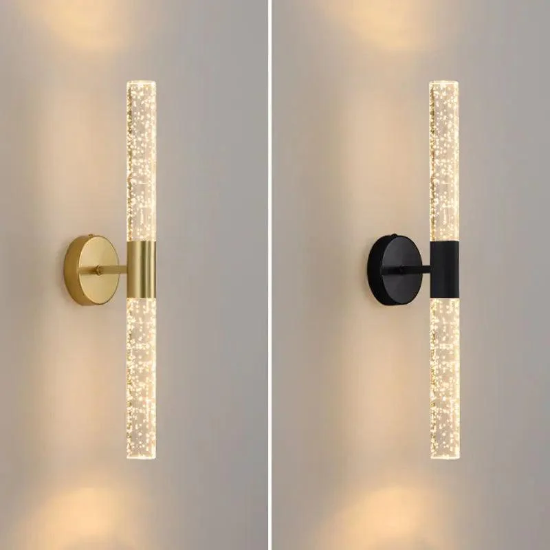 Diamond Cylindrical Stick Wall Lamp Sconce -  - #tag1#