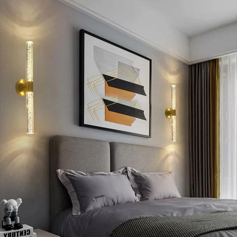 Diamond Cylindrical Stick Wall Lamp Sconce -  - #tag1#