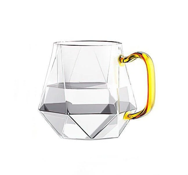 Diamond Pattern Heatproof Glass Jug/Cups -