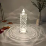 Diamond Shaped Crystal Table Lamp tag1