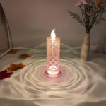 Diamond Shaped Crystal Table Lamp tag1