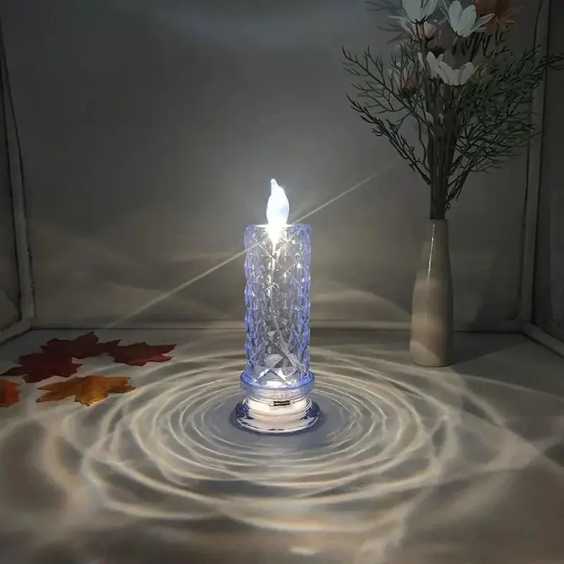 Diamond Shaped Crystal Table Lamp tag1