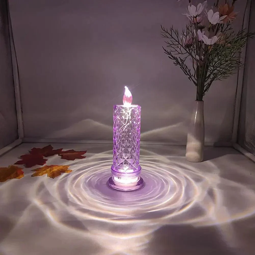 Diamond Shaped Crystal Table Lamp -  - #tag1#