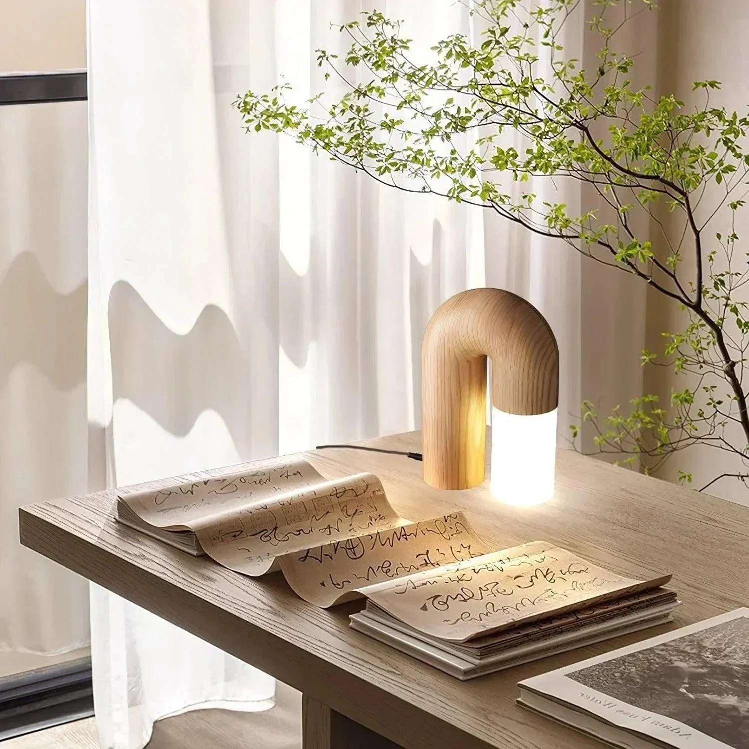 Diapolo Elegance – Modern Table Lamp with Unique Design -  - #tag1#