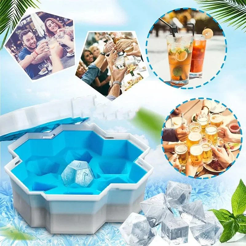 Dice Shape Ice Cube Tray -  - #tag1#
