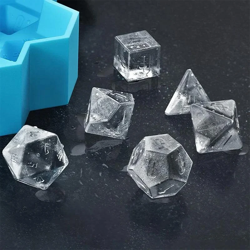 Dice Shape Ice Cube Tray -  - #tag1#