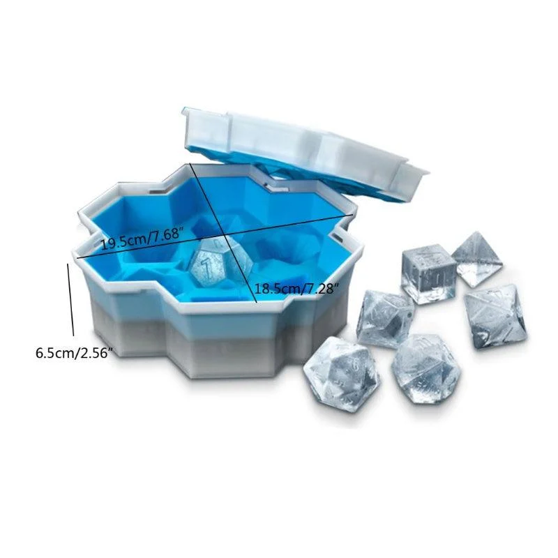 Dice Shape Ice Cube Tray -  - #tag1#
