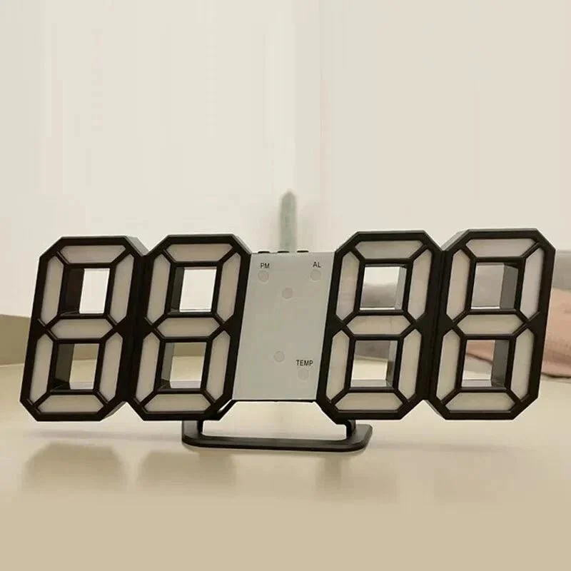 Digital Luminous 3D Wall Clock -  - #tag1#