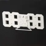 Digital Luminous 3D Wall Clock tag1