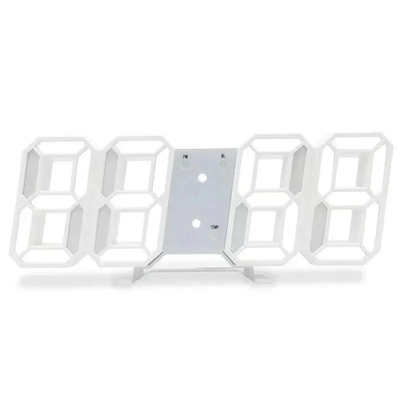 Digital Luminous 3D Wall Clock -  - #tag1#