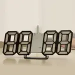 Digital Luminous 3D Wall Clock tag1