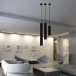 Dimmable LED Pendant Lamp Long Tube tag1