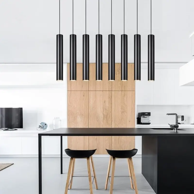 Dimmable LED Pendant Lamp Long Tube tag1
