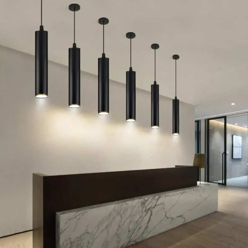 Dimmable LED Pendant Lamp Long Tube tag1