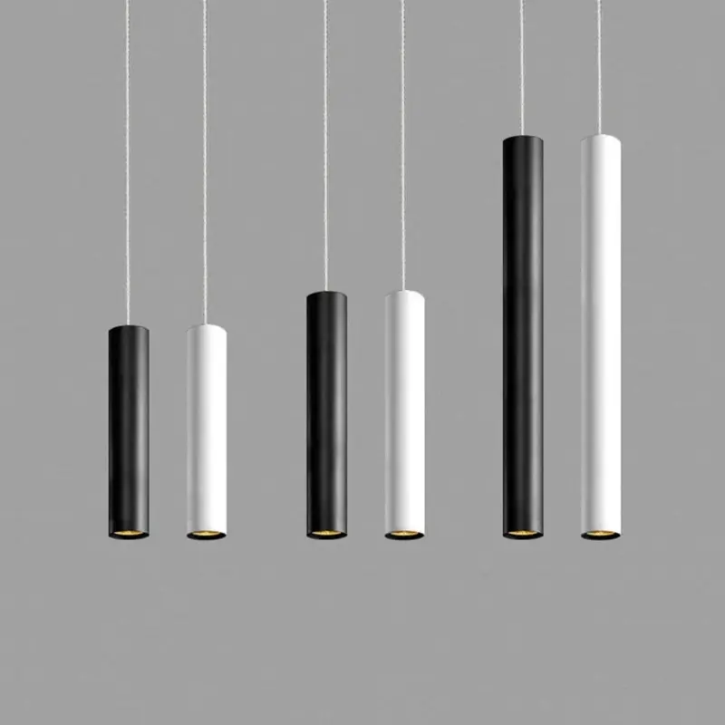Dimmable LED Pendant Lamp Long Tube tag1