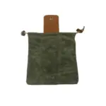 Dimoohome Leather and canvas bushcraft bag tag1