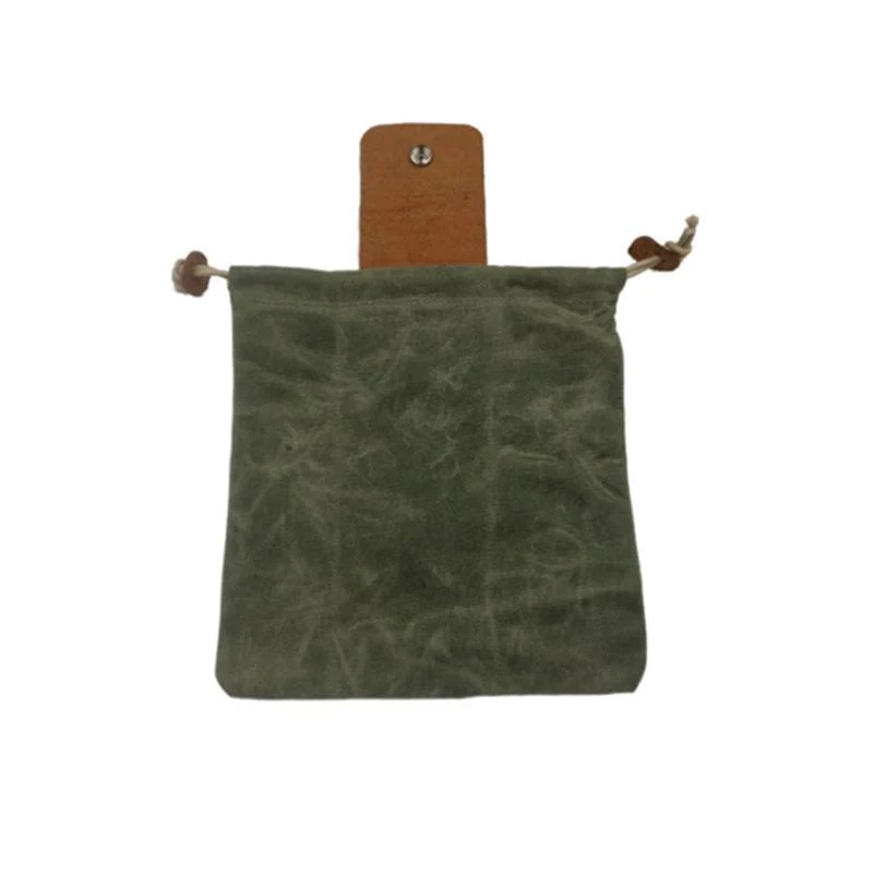 Dimoohome™ Leather and canvas bushcraft bag -  - #tag1#