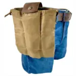 Dimoohome Leather and canvas bushcraft bag tag1