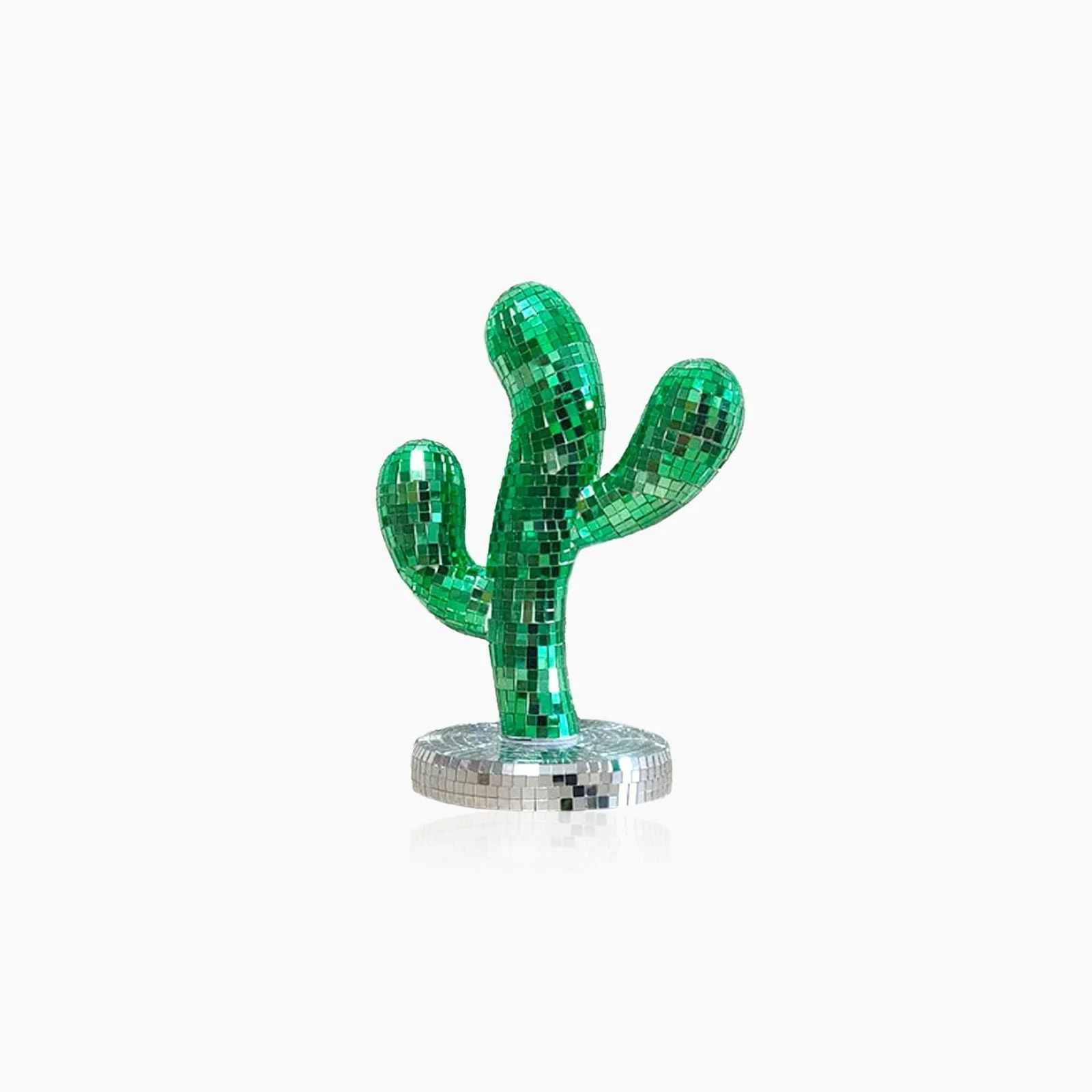 Disco Ball Cactus Ornament -