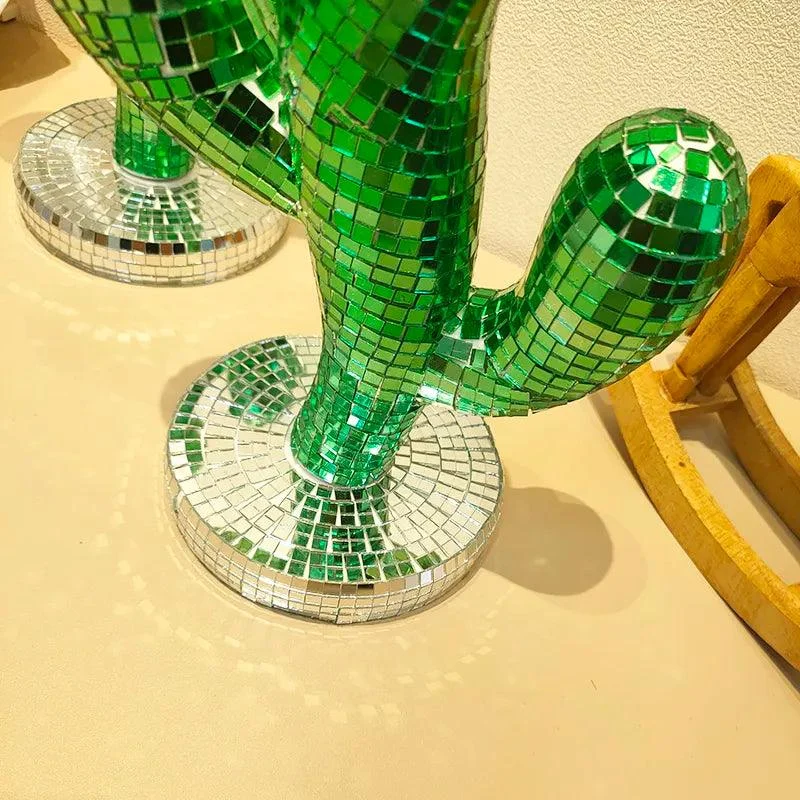 Disco Ball Cactus Ornament -