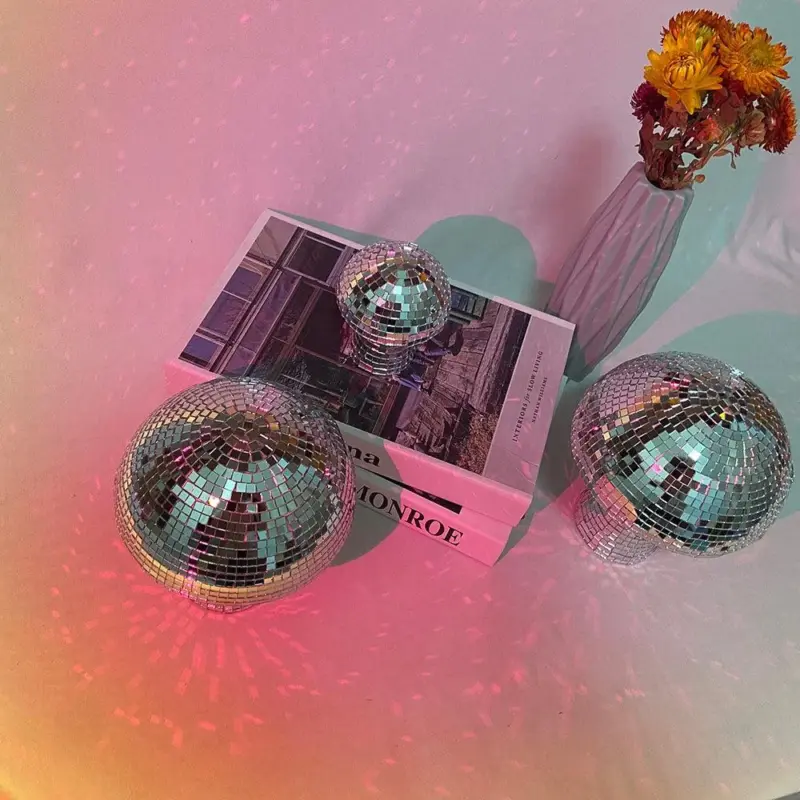 Disco Ball Chrome Mushroom