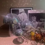 Disco Ball Chrome Mushroom