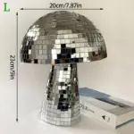 Disco Ball Chrome Mushroom