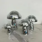Disco Ball Mushroom Ornament