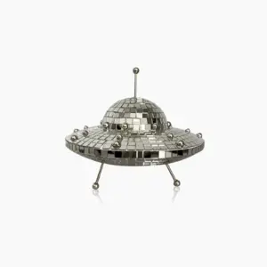 Disco Ball UFO Ornament
