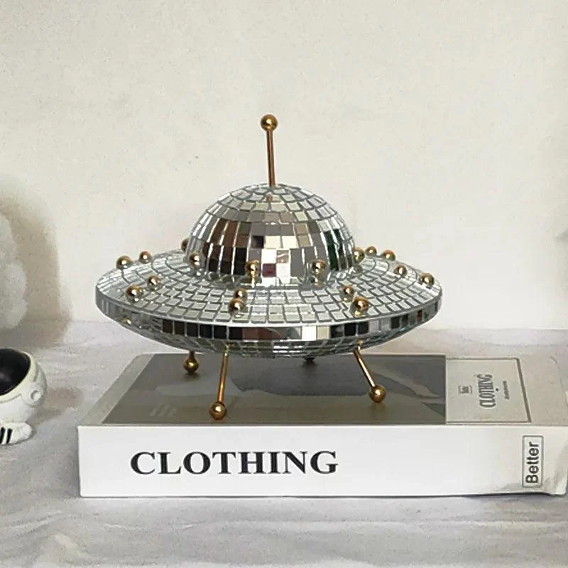 Disco Ball UFO Ornament -