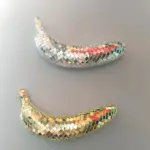 Disco Banana Apple Aesthetic Mirror Reflective