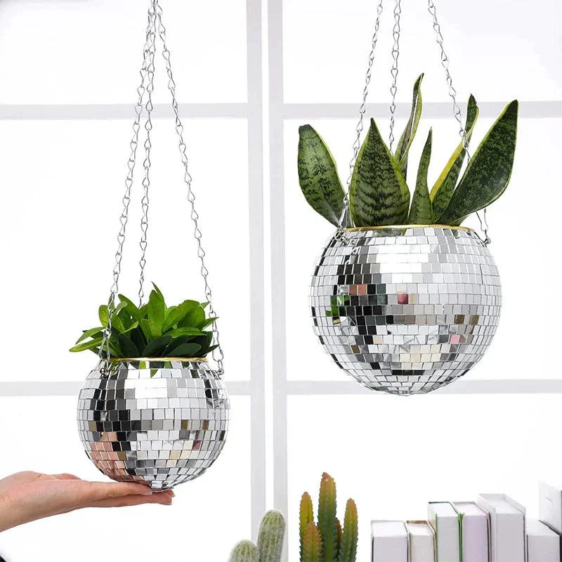 Disco Hanging Planter -