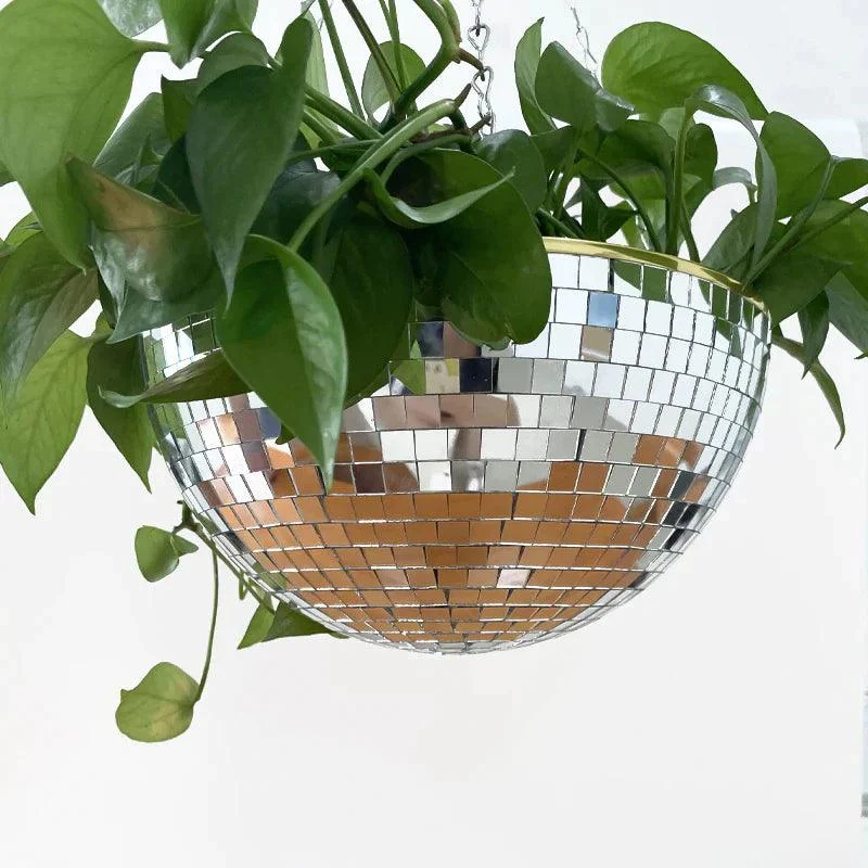 Disco Hanging Planter -