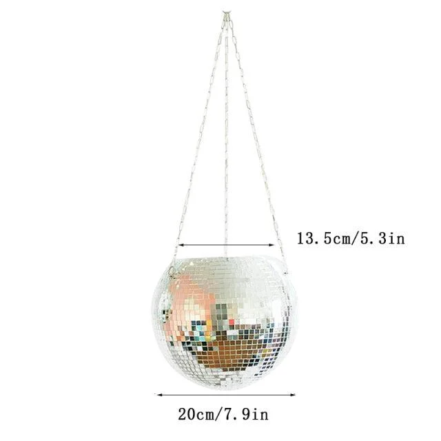 Disco Hanging Planter -