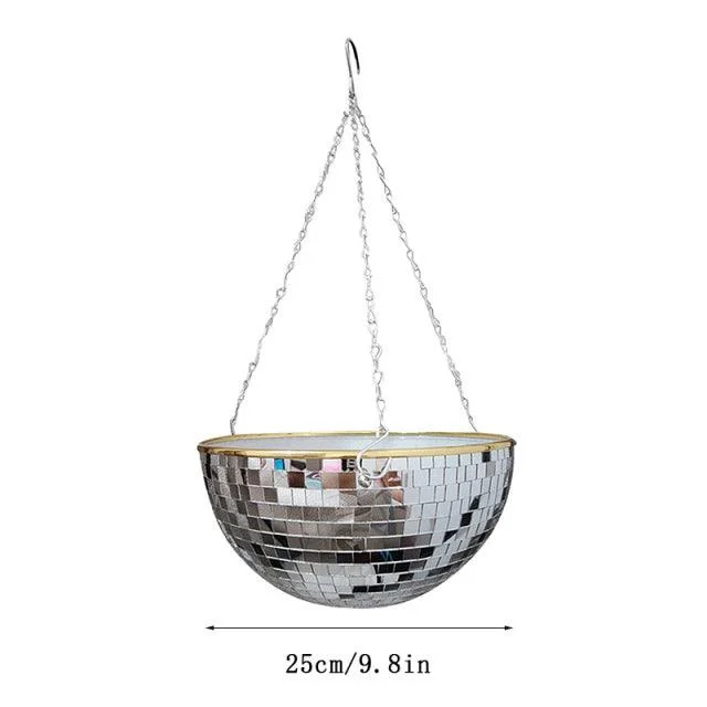 Disco Hanging Planter -