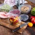 Disposable_Plastic_Wrap_Cover_100_pcs_-_-_tag1_-4200444 Disposable Plastic Wrap Cover 100 pcs tag1