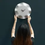 Distorted Creative Wall Clock for Living Room