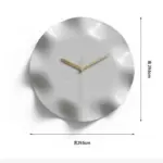 Distorted Creative Wall Clock for Living Room